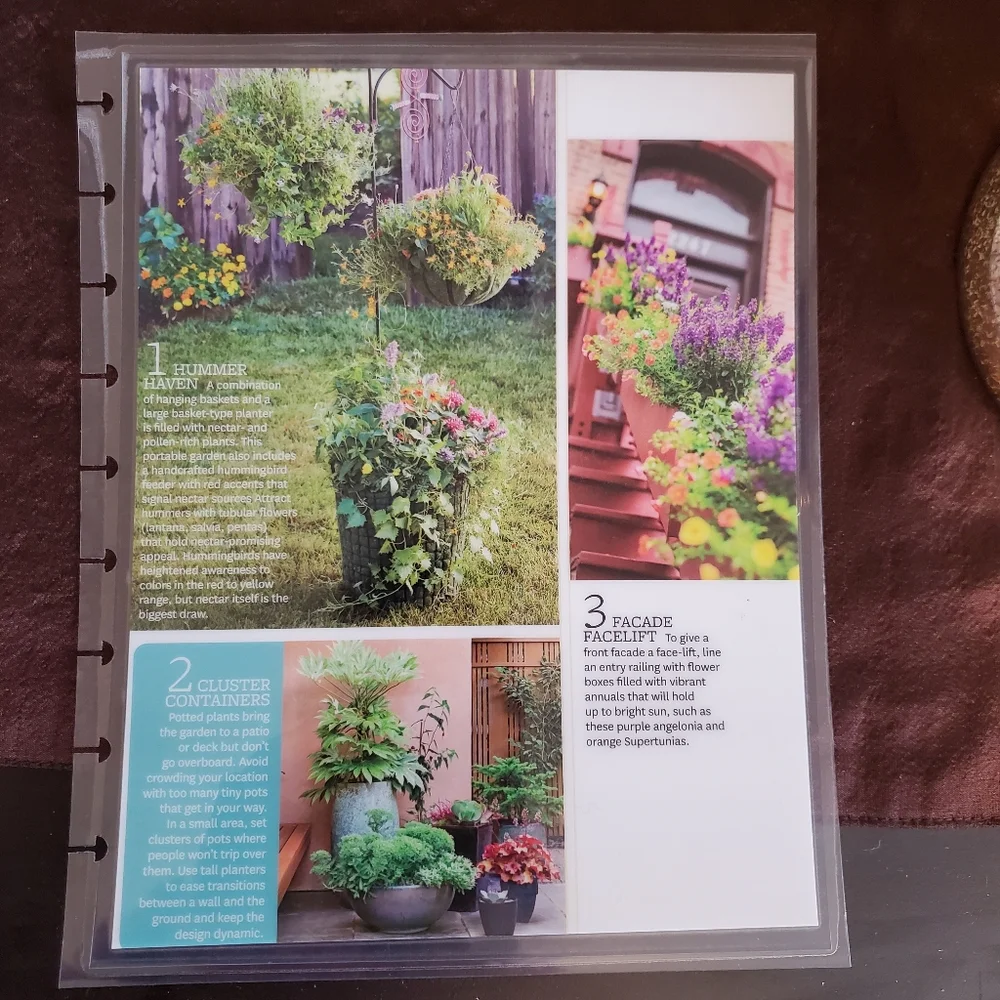Homemade cover for your Classic size Disc Bound Planner Heather